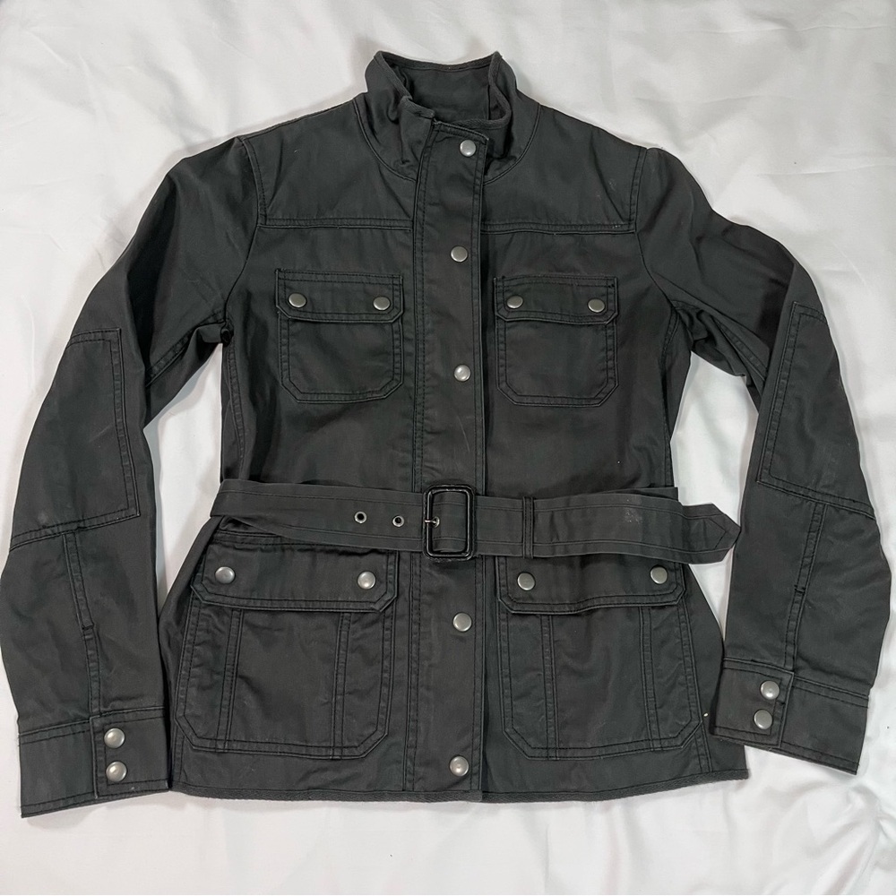 J. Crew Women's Dark Gray Utility Jacket